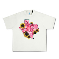 Pistachio texas map breast cancer Urban Heavy Tee - CowGirlArtShop