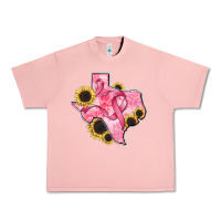 Salmon texas map breast cancer Urban Heavy Tee - CowGirlArtShop