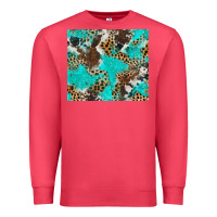 Cardinal cheetah cowhide tumbler Premium Sweatshirt - BarkalooDesign