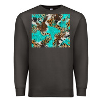 Smoke cheetah cowhide tumbler Premium Sweatshirt - BarkalooDesign