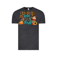 Vintage Black pumpkin spice and jesus christ Vintage Tee - CowGirlArtShop