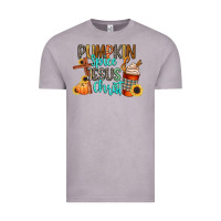 Vintage Zinc pumpkin spice and jesus christ Vintage Tee - CowGirlArtShop