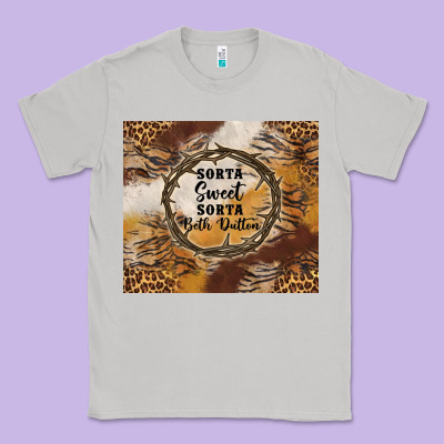 Western Sorta Sweet Sorta Beth Dutton Tumbler Tbs Classic Tee Designed By Tumblerdesignbyshophia