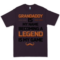 Plum Grandaddy Is My Name Becoming A Legend Is My Game Premium Tee - Bettercallsaul