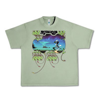Oil Green Yes Yessongs Urban Heavy Tee - trangStudio