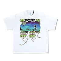 White Yes Yessongs Urban Heavy Tee - trangStudio