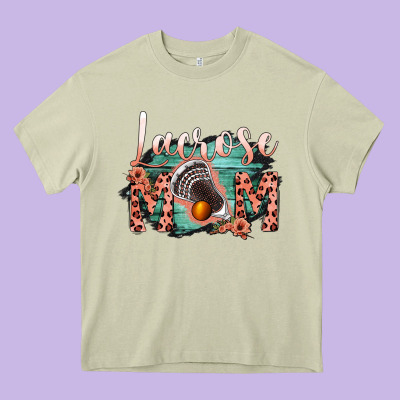 Lacrose Mom Heavy Core Tee Designed By Bettercallsaul