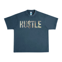 Midnight Navy Hustle 100 Dollar Bill Christmas Gift entrepreneur Urban Heavy Tee - trangStudio