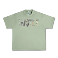 Oil Green Hustle 100 Dollar Bill Christmas Gift entrepreneur Urban Heavy Tee - trangStudio