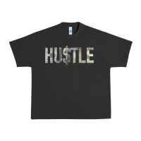 Pigment Black Hustle 100 Dollar Bill Christmas Gift entrepreneur Urban Heavy Tee - trangStudio