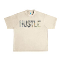 Sandshell Hustle 100 Dollar Bill Christmas Gift entrepreneur Urban Heavy Tee - trangStudio