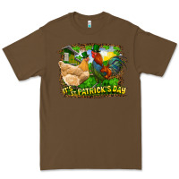 Cacao It's St. Patrick's Day Rooster And Chicken Premium Tee - RanaPortraitStore
