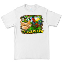White It's St. Patrick's Day Rooster And Chicken Premium Tee - RanaPortraitStore