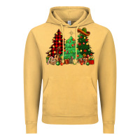 Vintage Mustard Mexican Christmas trees Mexico Vintage Hoodie - HowdyJamesFarm