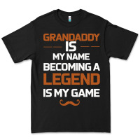Black Grandaddy Is My Name Becoming A Legend Is My Game Premium Tee - Bettercallsaul