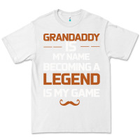 White Grandaddy Is My Name Becoming A Legend Is My Game Premium Tee - Bettercallsaul