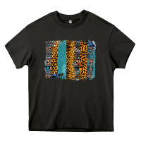 Asphalt Aztec Leopard Glitter Brushstrokes Heavy Core Tee - Bettercallsaul