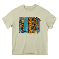Mossy Aztec Leopard Glitter Brushstrokes Heavy Core Tee - Bettercallsaul