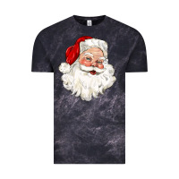 Cloud Black santa claus Vintage Tee - CowGirlArtShop