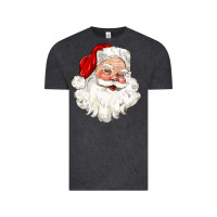 Vintage Black santa claus Vintage Tee - CowGirlArtShop
