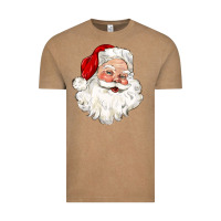 Vintage Coffee santa claus Vintage Tee - CowGirlArtShop