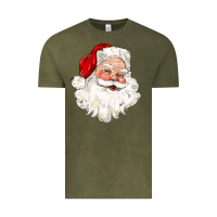 Vintage Olive santa claus Vintage Tee - CowGirlArtShop