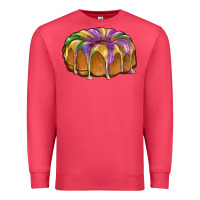 Cardinal king cake Premium Sweatshirt - BarkalooDesign