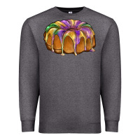 Charcoal Heather king cake Premium Sweatshirt - BarkalooDesign