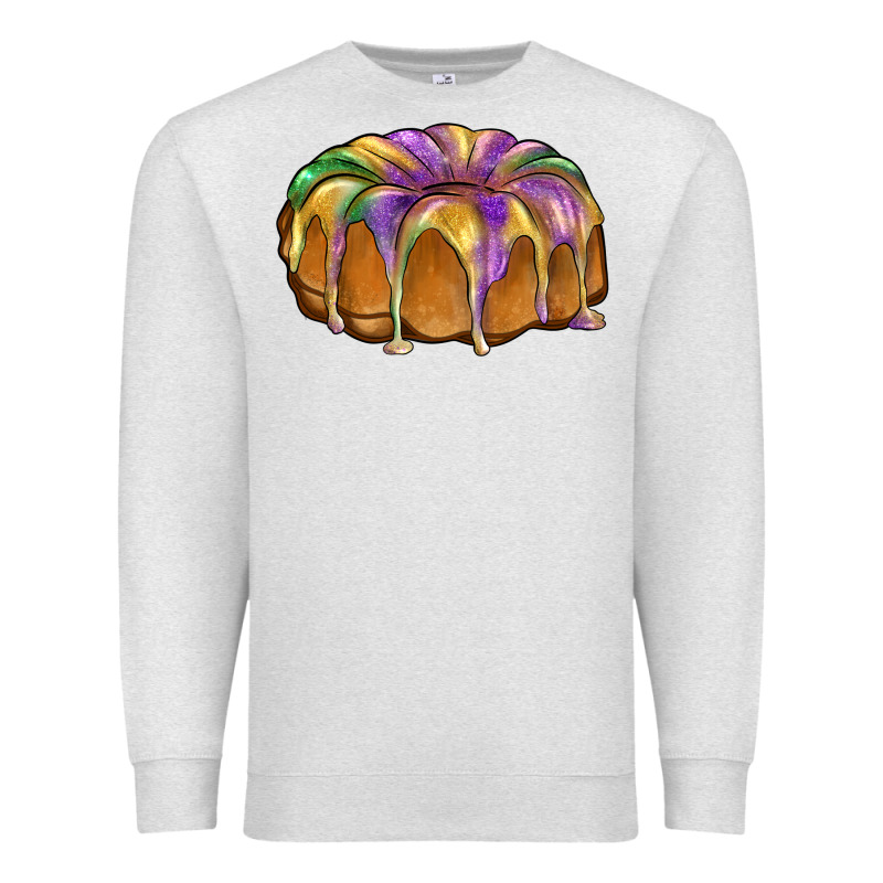 King Cake Premium Sweatshirt by BarkalooDesign | Teevron