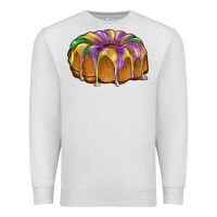 Oatmeal Heather king cake Premium Sweatshirt - BarkalooDesign