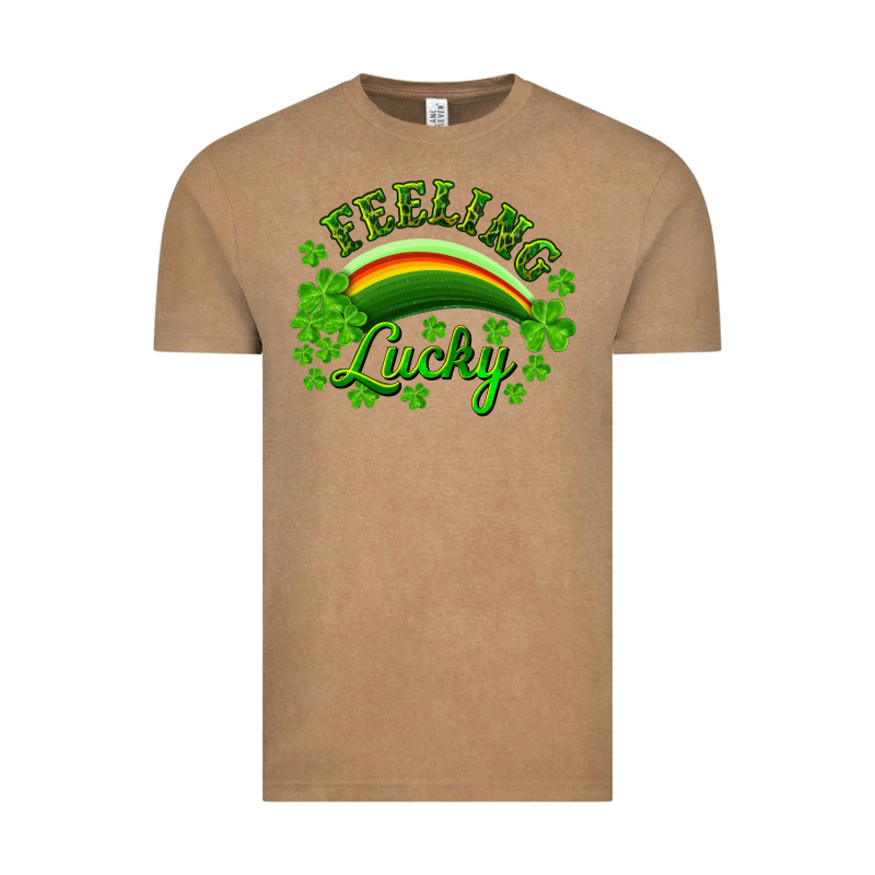 Feeling Lucky With Rainbow Vintage Tee by RanaPortraitStore | Teevron