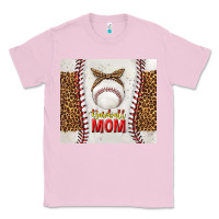 Bubblegum Pink baseball mom with leopard tumbler tbs Classic Tee - TumblerDesignByShophia