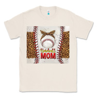 Natural baseball mom with leopard tumbler tbs Classic Tee - TumblerDesignByShophia