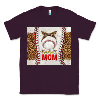 Plum baseball mom with leopard tumbler tbs Classic Tee - TumblerDesignByShophia