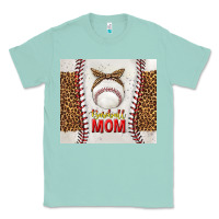 Seafoam baseball mom with leopard tumbler tbs Classic Tee - TumblerDesignByShophia