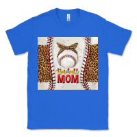 True Royal baseball mom with leopard tumbler tbs Classic Tee - TumblerDesignByShophia