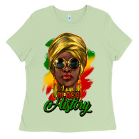 Matcha i am black history Ladies Tee - NancyCooperArtShop