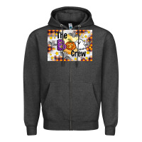 Charcoal Heather The boo crew Zipper Hoodie - Artiststas