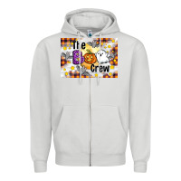 Dove Grey The boo crew Zipper Hoodie - Artiststas