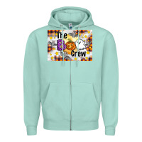Seafoam The boo crew Zipper Hoodie - Artiststas