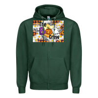 Sports Green The boo crew Zipper Hoodie - Artiststas