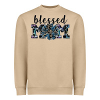 Mushroom blessed mom Heavyweight Sweatshirt - SublimationCraftShop