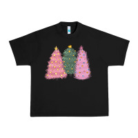 Black christmas trees Urban Heavy Tee - CowGirlArtShop