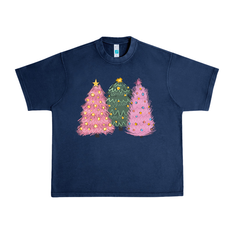 Christmas Trees Urban Heavy Tee by CowGirlArtShop | Teevron