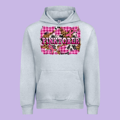 Pinktober With Cancer Ribbon Urban Hoodie Designed By Adodesignshop