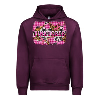 Mauve Wine pinktober with cancer ribbon Urban Hoodie - AdoDesignShop