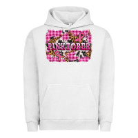 Pigment Lunar Rock pinktober with cancer ribbon Urban Hoodie - AdoDesignShop