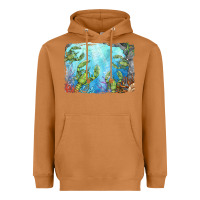 Meerkat lobster background Heavyweight Hoodie - BarkalooDesign