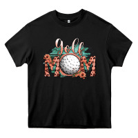 Black Golf Mom Heavy Core Tee - Bettercallsaul