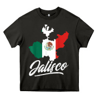 Mexico Jalisco Mexican Flag Gift Heavy Core Tee | Teevron